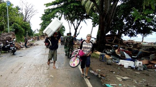 Tsunami Selat Sunda Ini 10 Kecamatan Terparah Di Pandeglang