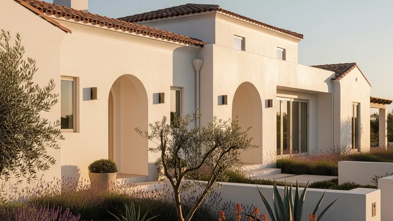 Model Rumah Mediterania Modern yang Tidak Terlihat Berlebihan