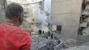 Kementerian Kesehatan Lebanon mengatakan setidaknya empat orang tewas dalam serangan Israel di jantung kota Beirut pada 23 November 2024. (Fadel ITANI/AFP)