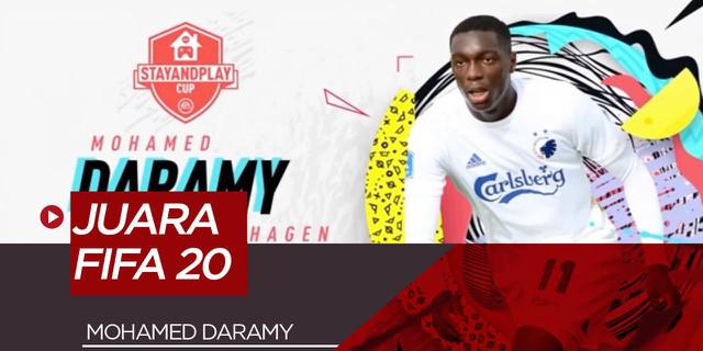 VIDEO: Mohammed Daramy Juara Kompetisi Esports FIFA 20 dan Raih Donasi 1 Juta Dolar untuk COVID-19