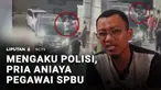 Mengaku Polisi, seorang pria menganiaya tiga petugas SPBU hanya gara-gara tak boleh isi BBM bersubsidi. Aksi penganiayaan ini terekam kamera pengawas.