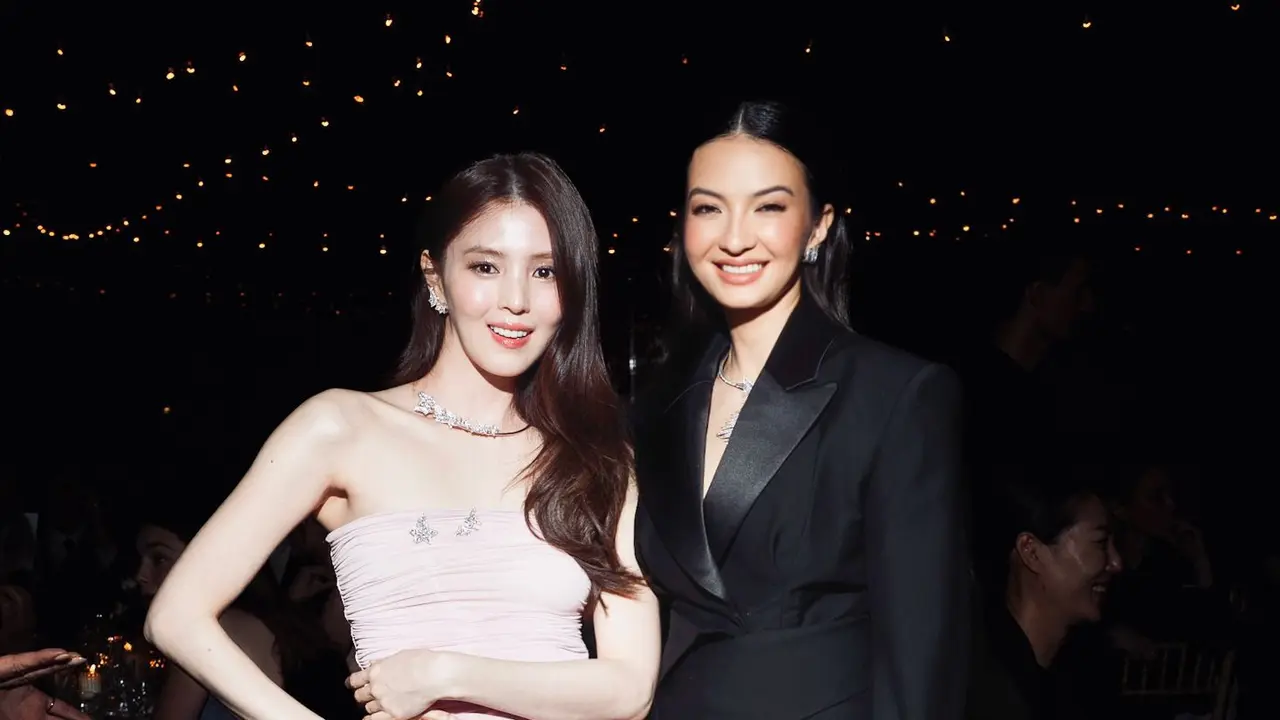 Pesona Raline Shah Foto dengan Deretan Seleb A-List di Cannes 2026, Tak Kebanting dengan Han So Hee hingga Salma Hayek