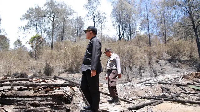 Bupati Anas Minta BNPB Gunakan Helikopter Pengeboman Air Atasi Kebakaran Hutan Ijen