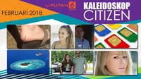 Banner Kaleidoskop Citizen6 Februari 2018. (Liputan6.com/Triyasni)