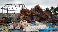 Dampak Topan Haima di Filipina. (Reuters)