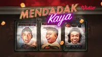 Film bergenre komedi Mendadak Kaya dapat disaksikan melalui layanan streaming Vidio. (Dok. Vidio)