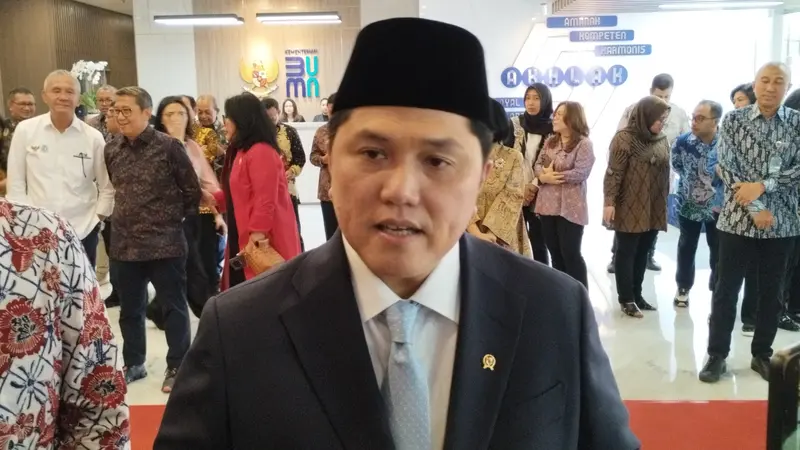 Menteri BUMN Erick Thohir (Foto: Liputan6.com/Gagas YP)