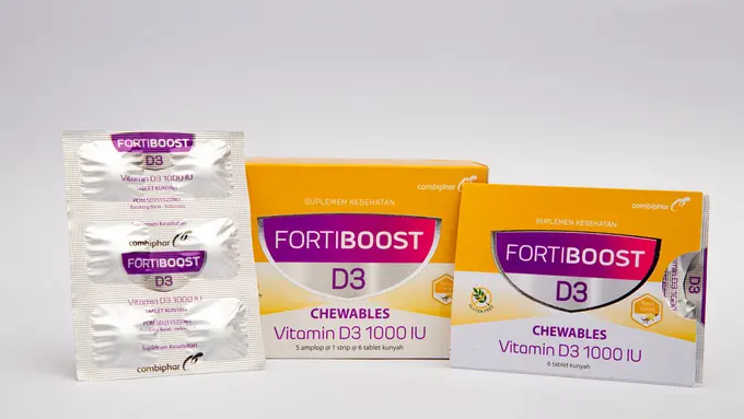 Ajak Masyarakat Perkuat Daya Tahan Tubuh dengan Penuhi Kebutuhan Vitamin D, Combiphar Luncurkan Fortiboost D3 1000 IU