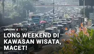 Long Weekend di Kawasan Wisata, Macet!
