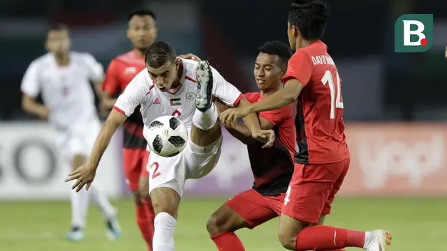 Sepak Bola : Indonesia Vs Palestina