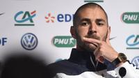 Striker Real Madrid asal Prancis, Karim Benzema. (AFP/Franck Fife)