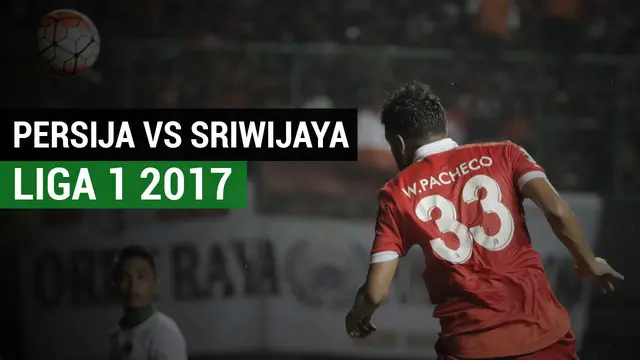 Persija Jakarta menang dengan skor tipis atas Sriwijaya FC dalam lanjutan Liga 1 2017. Sumber: TvOne