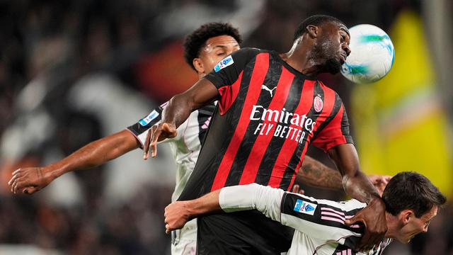 Duel big match Juventus vs AC Milan di pekan ke enam Serie A 2025/2026 di Allianz Stadium, Senin (06/10/2025). (Fabio Ferrari/LaPresse via AP)