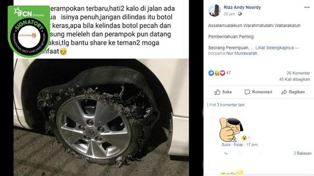 Pintu air ban pecah