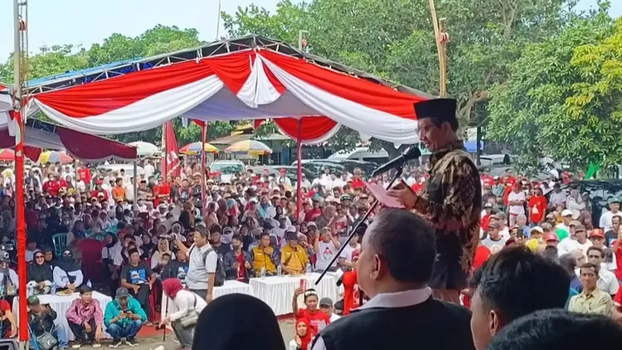 Calon Wakil Presiden nomor urut 3 berkampanye di Kecamatan Muncar Banyuwangi (Istimewa)