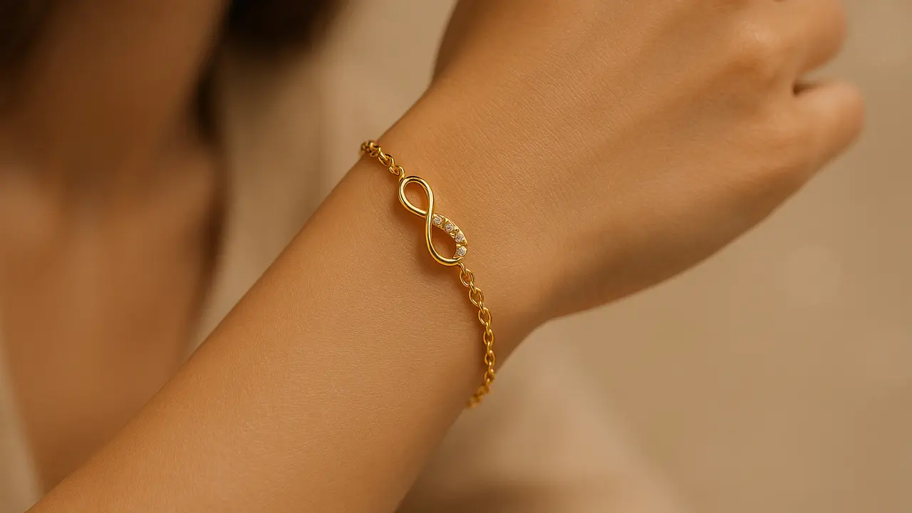 Model Gelang Emas 3 Gram ala Pinterest