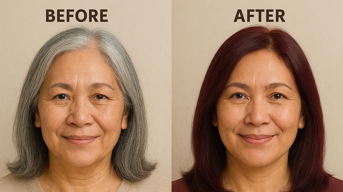 7 Inspirasi Warna Cat Rambut untuk Menutupi Uban, Tampil Lebih Segar dan Stylish