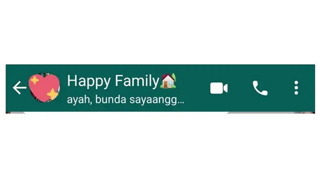 6 Nama Grup WhatsApp Keluarga Ini Kelewat Gaul, Kocak
