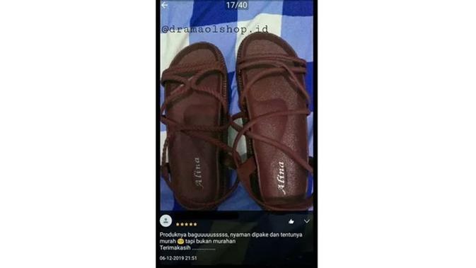 6 Momen Apes Belanja Sepatu di Online Shop Ini Tak Sesuai Ekspektasi (sumber: Instagram.com/ngakakkocak)
