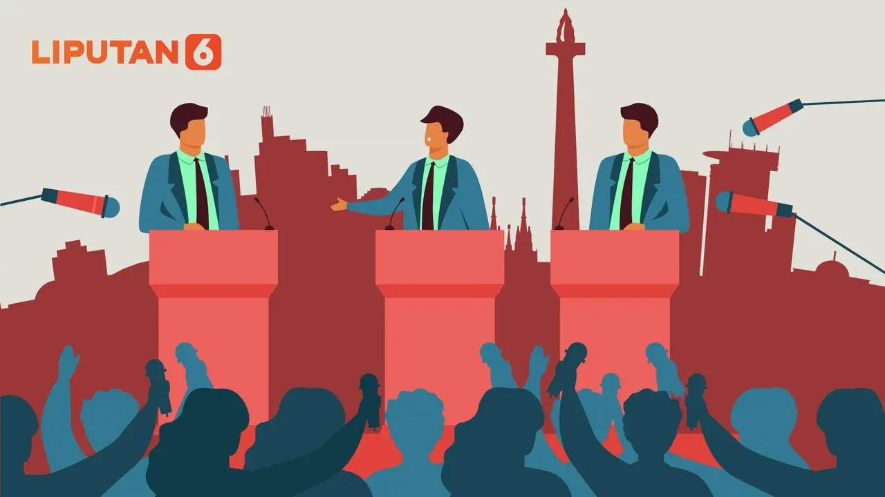 Banner Infografis Debat Terakhir Pilkada Jakarta 2024