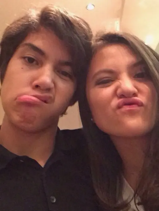 El Jalaludin Rumi, lebih akrab disapa El, putra kedua Ahmad Dhani dikabarkan terpikat oleh kecantikan  Marsha.  (via instagram@elelrumi/Bintang.com)