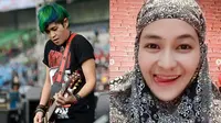 Beda Penampilan 5 Gitaris dan Bassis Cewek Indonesia saat Konser Vs Tampil Berhijab (IG/mitathevirgin)
