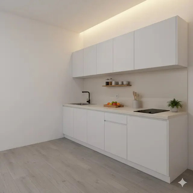 Dapur Rumah Kecil 2x2 Meter Gaya Japandi
