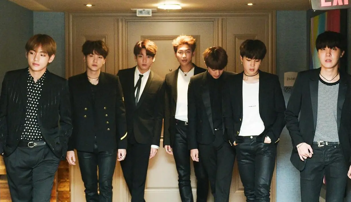 Tiket konser BTS di 14 wilayah Amerika Utara sendir sudah habis terjual dalam waktu tiga hari. Lantaran animo yang tinggi, harga tiket yang dijual di calo pun sampai Rp 14 juta. (Foto: koreaboo.com)