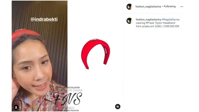 7 Koleksi Aksesoris Rambut Nagita Slavina, Ada yang Ditaksir Seharga Motor