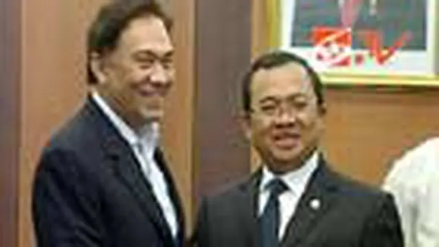 Anwar Ibrahim Bertemu Pimpinan DPR