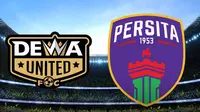 BRI Liga 1 - Ilustrasi Dewa United dan Persita Tangerang (Bola.com/Adreanus Titus)