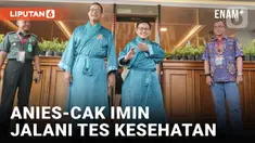 ANIES BASWEDAN-CAK IMIN JALANI TES KESEHATAN DI RSPAD GATOT SOEBROTO HARI INI