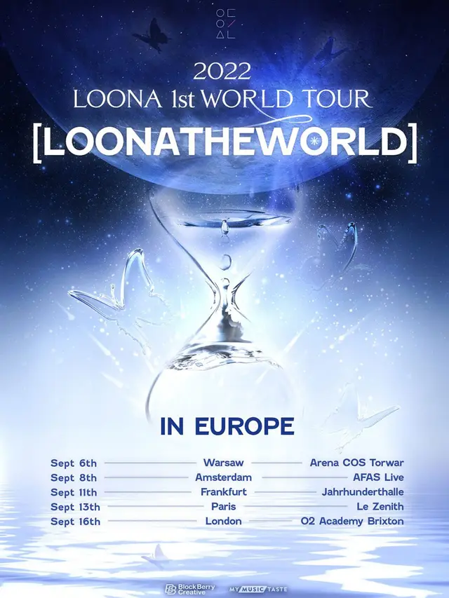 Timeline LOONATHEWORLD 1st WORLD TOUR 2022