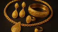 7 Model Perhiasan Emas 24 Karat yang Jadi Incaran, Investasi Sekaligus Gaya (sumber: AI)