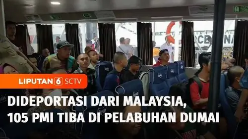VIDEO: 105 PMI Dideportasi dari Malaysia, Ungkap Diperlakukan Buruk saat Jalani Hukuman