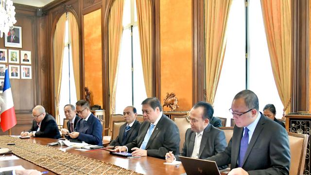 Menko Airlangga menghadiri pertemuan OECD