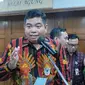 Ketua Komisi Informasi (KI) DKI Jakarta Harry Ara Hutabarat mengapresiasi Pj Gubernur Heru Budi Hartono melantik dua anggota KI DKI Jakarta PAW 2022-2024. (Liputan6.com/Winda Nelfira)