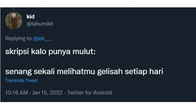 6 Curhatan ala Netizen Jika Skripsi Punya Mulut Ini Kocak