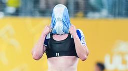 Pertandingan yang berlangsung di MetLife Stadium, East Rutherford, pada Selasa (24/6/2025) pagi WIB berakhiri sama kuat 4-4. (AP Photo/Frank Franklin II)