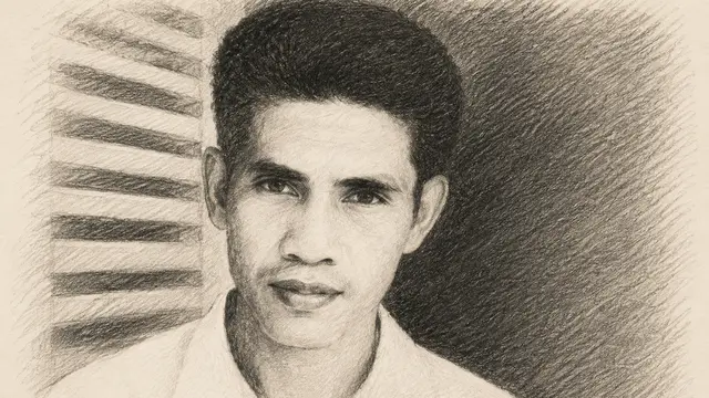Potret Sayuti Melik, saat di usia muda. (Istimewa)