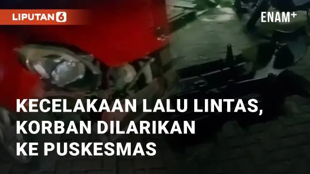 Kecelakaan lalu lintas terjadi di Jalan Kakap, Semarang. Kecelakaan terjadi sekitar pukul 19.00 WIB