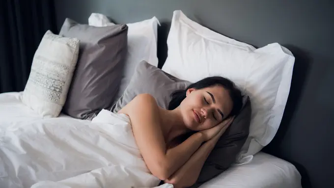 Ilustrasi tidur nyenyak