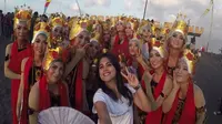Serunya "Selfie Yuk" di Festival Gandrung Sewu Banyuwangi