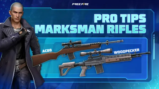 Marksman Rifles di Free Fire (Garena)
