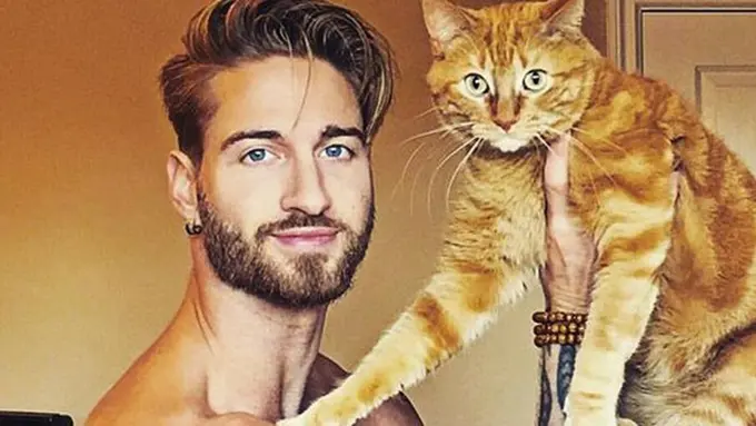 Foto: copyright instagram.com/hotdudeswithkittens