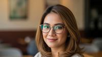 Warna Rambut Agar Terlihat Muda dan Kulit Cerah (Ilustrasi AI)