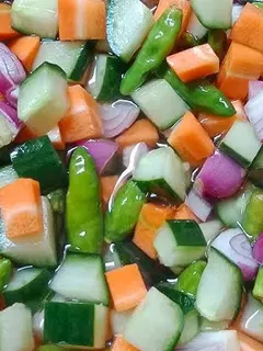Acar Timun dan Wortel. (Foto: wikipedia)