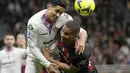 Dengan hasil ini, Milan turun ke posisi keenam klasemen Liga Italia dengan 58 poin dari 33 pertandingan. (AP Photo/Antonio Calanni)