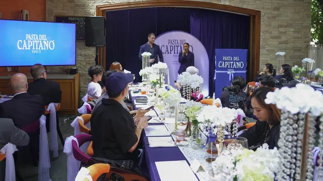 Pasta del Capitano, Pasta Gigi Ikonis Italia Sejak 1905 Resmi Hadir di Indonesia