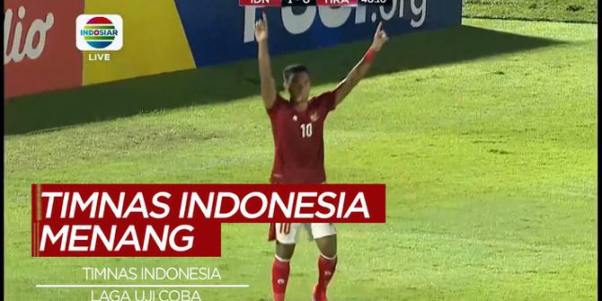 VIDEO: Highlights Timnas Indonesia Taklukkan Tira Persikabo 2-0